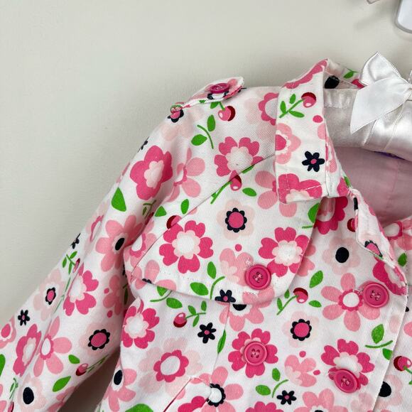 Vintage Disney Winnie the Pooh Floral Jacket 24 Months - Picture 3 of 8